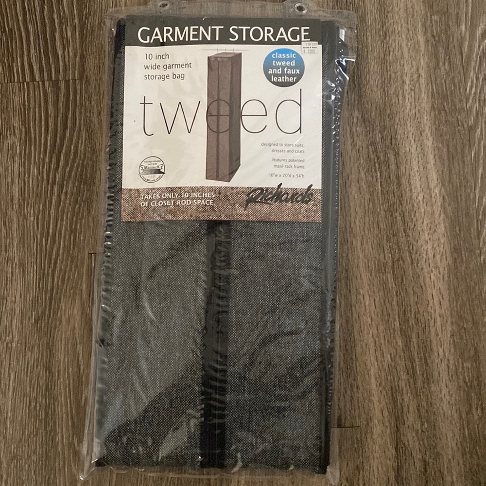 WIDE GARMENT STORAGE BAG